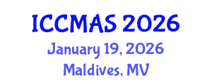 International Conference on Composites, Materials, and Structures (ICCMAS) January 19, 2026 - Maldives, Maldives