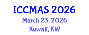 International Conference on Composites, Materials, and Structures (ICCMAS) March 23, 2026 - Kuwait, Kuwait