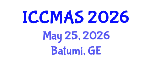 International Conference on Composites, Materials, and Structures (ICCMAS) May 25, 2026 - Batumi, Georgia