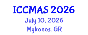 International Conference on Composites, Materials, and Structures (ICCMAS) July 10, 2026 - Mykonos, Greece
