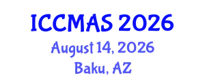 International Conference on Composites, Materials, and Structures (ICCMAS) August 14, 2026 - Baku, Azerbaijan
