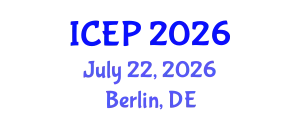 International Conference on Environment Protection (ICEP) July 22, 2026 - Berlin, Germany
