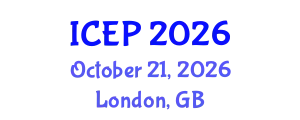 International Conference on Environment Protection (ICEP) October 21, 2026 - London, United Kingdom