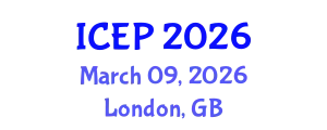 International Conference on Environment Protection (ICEP) March 09, 2026 - London, United Kingdom