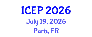 International Conference on Environment Protection (ICEP) July 19, 2026 - Paris, France