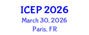 International Conference on Environment Protection (ICEP) March 30, 2026 - Paris, France