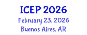 International Conference on Environment Protection (ICEP) February 23, 2026 - Buenos Aires, Argentina