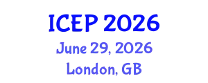 International Conference on Environment Protection (ICEP) June 29, 2026 - London, United Kingdom