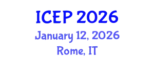 International Conference on Environment Protection (ICEP) January 12, 2026 - Rome, Italy