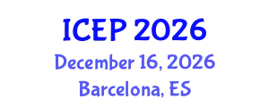 International Conference on Environment Protection (ICEP) December 16, 2026 - Barcelona, Spain