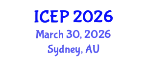 International Conference on Environment Protection (ICEP) March 30, 2026 - Sydney, Australia