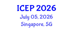 International Conference on Environment Protection (ICEP) July 05, 2026 - Singapore, Singapore