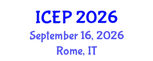 International Conference on Environment Protection (ICEP) September 16, 2026 - Rome, Italy