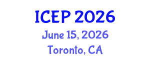 International Conference on Environment Protection (ICEP) June 15, 2026 - Toronto, Canada