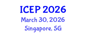 International Conference on Environment Protection (ICEP) March 30, 2026 - Singapore, Singapore