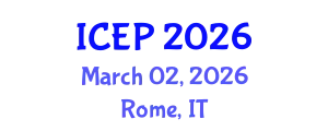International Conference on Environment Protection (ICEP) March 02, 2026 - Rome, Italy