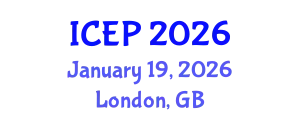 International Conference on Environment Protection (ICEP) January 19, 2026 - London, United Kingdom