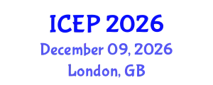 International Conference on Environment Protection (ICEP) December 09, 2026 - London, United Kingdom