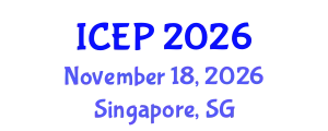 International Conference on Environment Protection (ICEP) November 18, 2026 - Singapore, Singapore