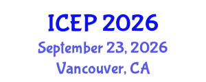 International Conference on Environment Protection (ICEP) September 23, 2026 - Vancouver, Canada