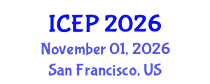 International Conference on Environment Protection (ICEP) November 01, 2026 - San Francisco, United States