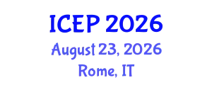 International Conference on Environment Protection (ICEP) August 23, 2026 - Rome, Italy
