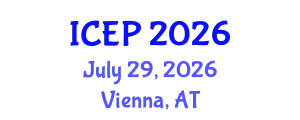 International Conference on Environment Protection (ICEP) July 29, 2026 - Vienna, Austria