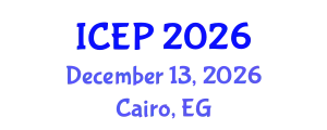 International Conference on Environment Protection (ICEP) December 13, 2026 - Cairo, Egypt