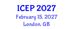 International Conference on Environment Protection (ICEP) February 15, 2027 - London, United Kingdom