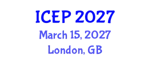 International Conference on Environment Protection (ICEP) March 15, 2027 - London, United Kingdom