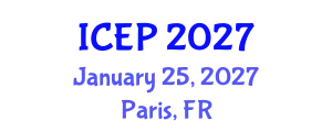International Conference on Environment Protection (ICEP) January 25, 2027 - Paris, France