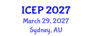 International Conference on Environment Protection (ICEP) March 29, 2027 - Sydney, Australia