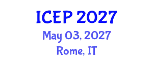 International Conference on Environment Protection (ICEP) May 03, 2027 - Rome, Italy