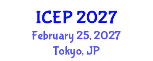 International Conference on Environment Protection (ICEP) February 25, 2027 - Tokyo, Japan