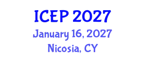 International Conference on Environment Protection (ICEP) January 16, 2027 - Nicosia, Cyprus