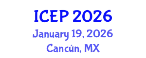 International Conference on Environment Protection (ICEP) January 19, 2026 - Cancún, Mexico