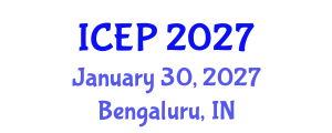 International Conference on Environment Protection (ICEP) January 30, 2027 - Bengaluru, India