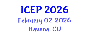 International Conference on Environment Protection (ICEP) February 02, 2026 - Havana, Cuba
