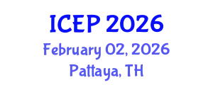 International Conference on Environment Protection (ICEP) February 02, 2026 - Pattaya, Thailand