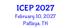 International Conference on Environment Protection (ICEP) February 10, 2027 - Pattaya, Thailand