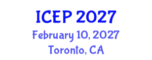 International Conference on Environment Protection (ICEP) February 10, 2027 - Toronto, Canada