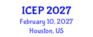 International Conference on Environment Protection (ICEP) February 10, 2027 - Houston, United States