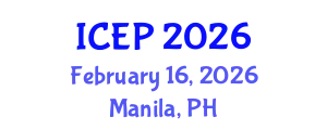 International Conference on Environment Protection (ICEP) February 16, 2026 - Manila, Philippines