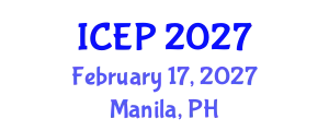 International Conference on Environment Protection (ICEP) February 17, 2027 - Manila, Philippines