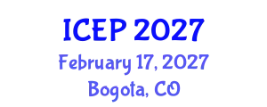 International Conference on Environment Protection (ICEP) February 17, 2027 - Bogota, Colombia