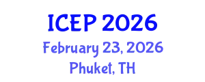 International Conference on Environment Protection (ICEP) February 23, 2026 - Phuket, Thailand