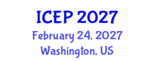 International Conference on Environment Protection (ICEP) February 24, 2027 - Washington, United States