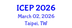 International Conference on Environment Protection (ICEP) March 02, 2026 - Taipei, Taiwan