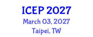 International Conference on Environment Protection (ICEP) March 03, 2027 - Taipei, Taiwan