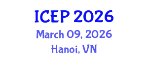 International Conference on Environment Protection (ICEP) March 09, 2026 - Hanoi, Vietnam